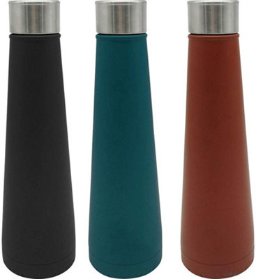 500Ml Stainless Steel Water Bottle Double Wall Vacuum Insulated Drinks Flask