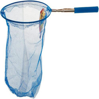 Telescopic Foldable Fishing Net Portable Handle Pond Course Sea Insects Bugs from B&Q