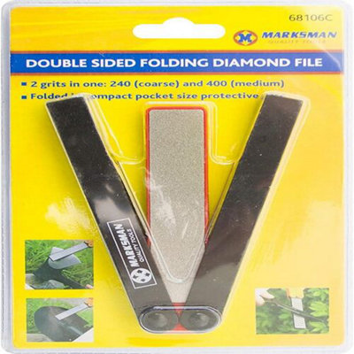 B&Q Double Sided Folding Diamond File