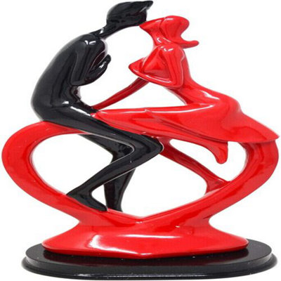 Couple Dancing Ornament Figurine Statue Gift Decoration Diamante Wedding 32Cm from B&Q