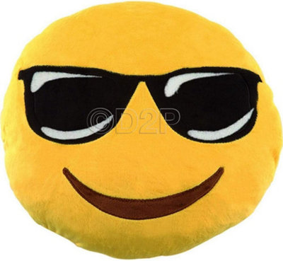 New Hot Water Bottle Cherry Pit Pillow Warmer Funny Smiley Emoticon Printed Emoji from B&Q