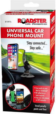New Car Van Cell Phone Holder Universal Mount Windshield Gps Dashboard from B&Q