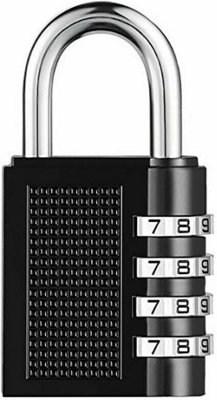 Security 4 Digit Combination Padlock Shackle Weatherproof 40mm Multi Purpose from B&Q