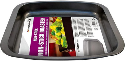 New 32Cm Non Stick Baking Pan Tray Roasting Kitchen Roaster Bake Tin Oven Dish from B&Q