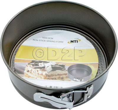  - 18Cm Non Stick Spring Form Deep Round Cake Tin Cooking Baking Cookie Pan