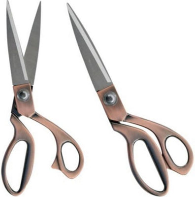 9.5 Inch Stainless Steel Tailoring Scissors Dressmaking Dress Making Fabric Shears from B&Q