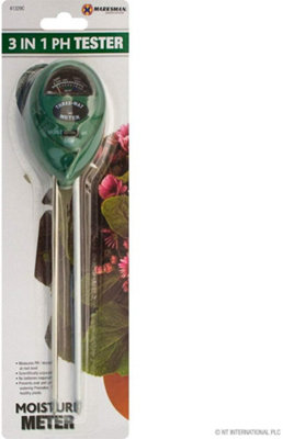  - New 3 In 1 Soil Ph Tester Moisture Meter 3 Way Meter Moist Light Ph Gardening