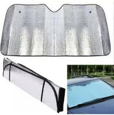 Car Windscreen Auto Sunshade Cover Snow Frost Ice Dust Protector Shield from B&Q