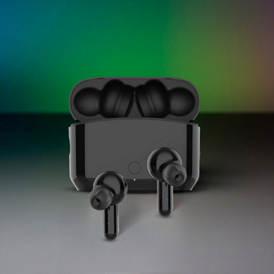 Black Wireless True Wireless Stereo Earbuds