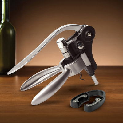 Connoisseur Creations Corkscrew & Cutter SetUnleash Your Wine Passion from B&Q