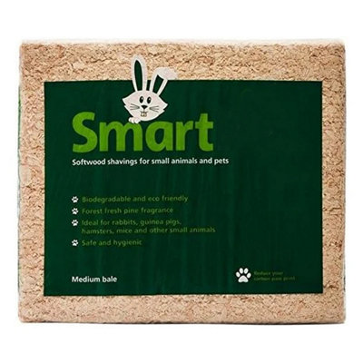 STAR SUPPLIES 1 Bag 4Kg Naturally Fine & Soft Odour Control Super Absorbent Wood Shavings For Pet Bedding from B&Q
