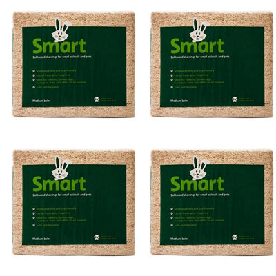 STAR SUPPLIES 3 Bags 4Kg Naturally Fine & Soft Odour Control Super Absorbent Wood Shavings For Pet Bedding from B&Q