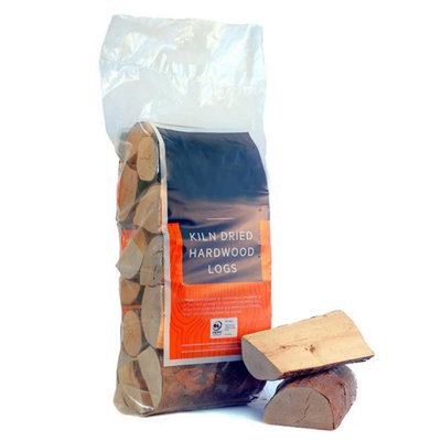 STAR SUPPLIES 1 Bag 22 Litres Ready To Use Long Lasting Firewood Logs Hardwood Birch For Coals Stoves & Burners from B&Q