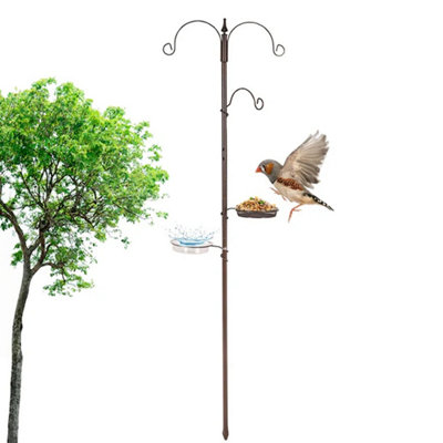 STAR SUPPLIES Wild Bird Traditional Outdoor Feeding Station & Feeder With Metal Mesh Ideal For Attracting Birds from B&Q