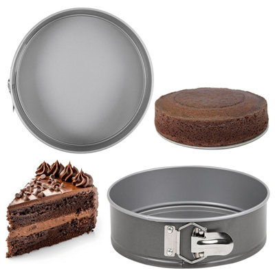 Star Supplies 3 X 9" Non-Stick 22Cm Springform Cake Pan Perfect For Pies & Cakes