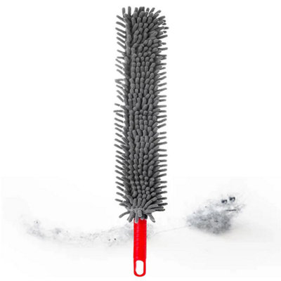STAR SUPPLIES 1X Microfibre Flexible Noodle Bendable Hand Duster Ideal For Cleaning Dust In Hard To Reach Areas from B&Q