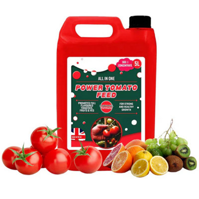 STAR SUPPLIES 1X 5L Nutrient Packed Concentrated Tomato Feed For TomatoesPeppersCucumbers & Aubergines from B&Q