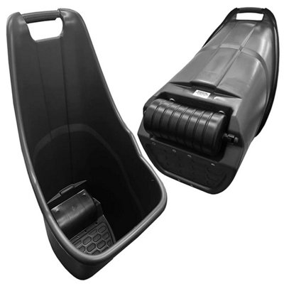 STAR SUPPLIES Multipurpose Lightweight Plastic Rolling Wheelbarrow Transporting Kart Caddy With Wheels from B&Q
