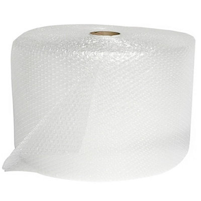 B&Q -  300mm X 50M Strong Packing Moving Wrapping Protective Small Bubble Wrap Roll