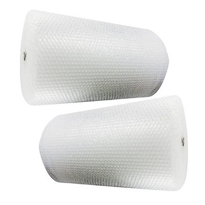 B&Q -  2 Rolls Of 1000mm X 50M Strong Packing Moving Wrapping Protective Large Bubble Wrap Rolls
