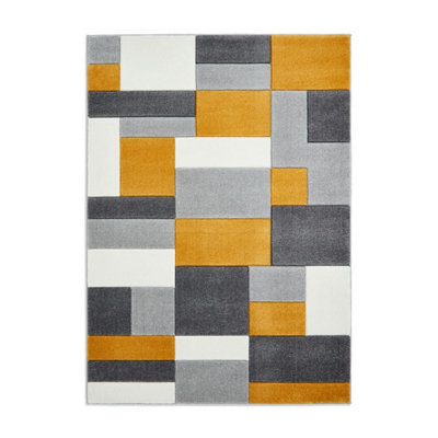Julian Charles Yellow Matrix Mt61 Grey/ Rug - 160X220 - Image 5