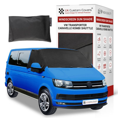 B&Q -  Vw T6/t6.1 Windscreen Cover 2015-2024Black