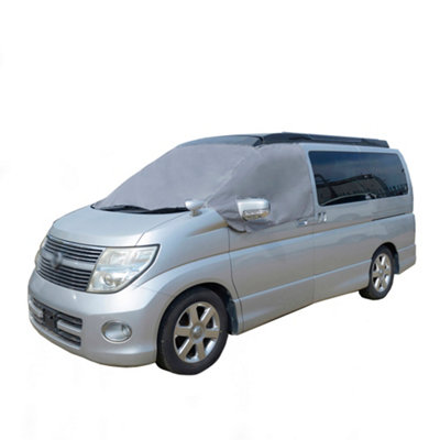 Uk Custom Covers Nissan Elgrand E51 Windscreen Cover 2002-2010Grey from B&Q