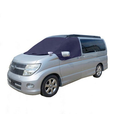Uk Custom Covers Nissan Elgrand E51 Windscreen Cover 2002-2010Navy from B&Q