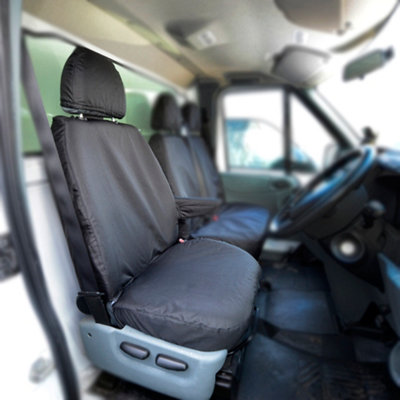 Uk Custom Covers Tailored Waterproof Drivers Seat CoverTo Fit Ford Transit Van Mk7 2007-2013 from B&Q