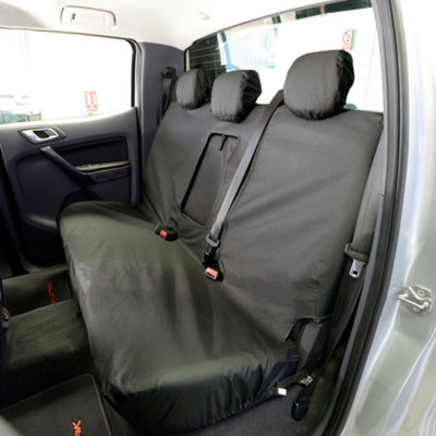 B&Q -  Tailored Waterproof Rear Seat CoversTo Fit Ford Ranger Wildtrak  Raptor 2012-2016