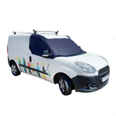 B&Q -  Fiat Doblo Windscreen Cover 2010 OnNavy
