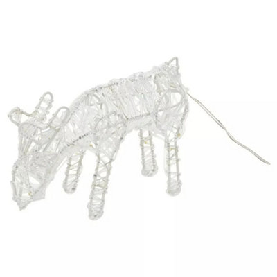 Urbn-Living Grazing20 Led Light-Up Christmas Reindeer from B&Q