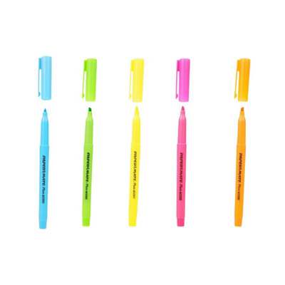 Urbn-Living Set Of 5Paper MateAssorted Highlighter Pens from B&Q