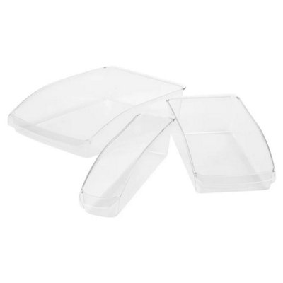Urbn-Living Urbnliving - 3Pc Fridge Storage Box Set