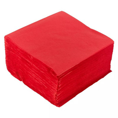 Urbn-Living Red200-Pcs Tork Soft Paper Napkins33Cm from B&Q