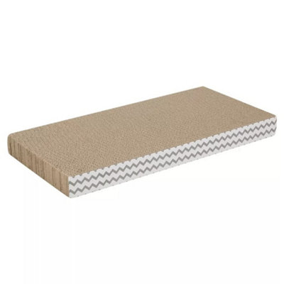 Urbn-Living Flat Carboard Cat Scratcher4X47X24Cm from B&Q