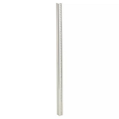 B&Q -  Set Of 1Long Silver Diamante Handle
