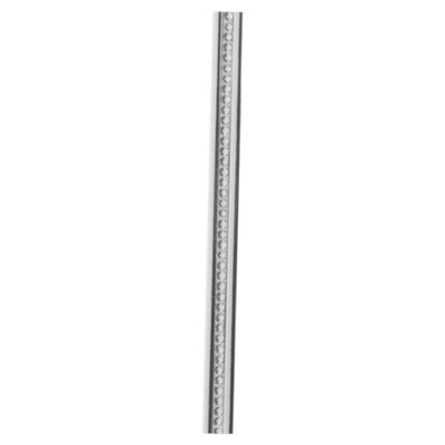 B&Q -  Set Of 1Short Silver Diamante Handle