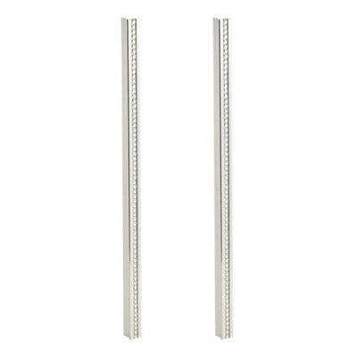 B&Q -  Set Of 2Long Silver Diamante Handle