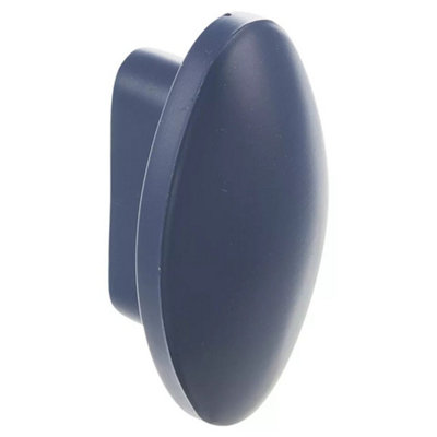B&Q -  BlueSet Of 1Plastic Oval Door Knobs And Handles