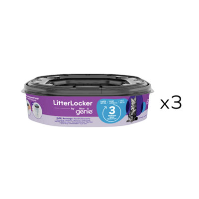Litterlocker By Litter Genie Octagonal Refill (3 Pack) from B&Q