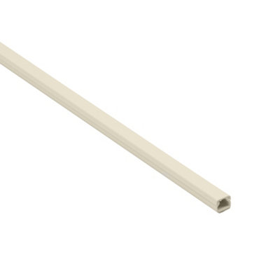 D-Line Magnolia Rectangular Trunking Length from B&Q