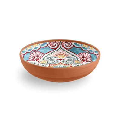 Purely Home Rio Corte Melamine Low BowlsSet Of 2 from B&Q
