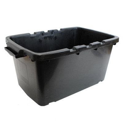 Coral Recycling BoxBlack44L from B&Q