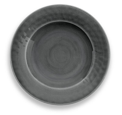 Purely Home Crackle Grey Melamine Dinner Plate from B&Q