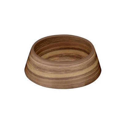 Purely Home Wood Effect Melamine Pet BowlMedium Food Bowl For Dogs from B&Q