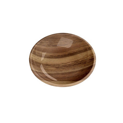 Purely Home Wood Effect Melamine Pet SaucerLow Small Food Bowl For Cats from B&Q