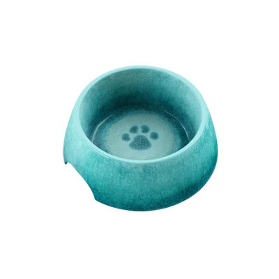 Purely Home Turquoise Melamine Pet BowlMedium Food Bowl For Dogs from B&Q