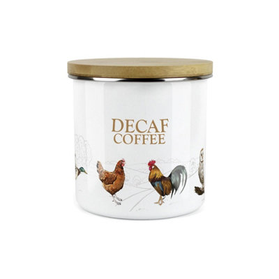 Purely HomeCountry FarmDecaf Coffee CanisterKitchen Storage Jar (Large) from B&Q