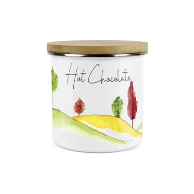 Purely HomeLandscapesHot Chocolate Canister Kitchen Storage Jar from B&Q